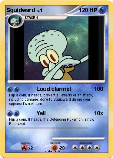 Pokemon Squidward