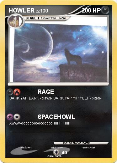 Pokemon HOWLER