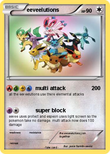 Pokemon eeveelutions