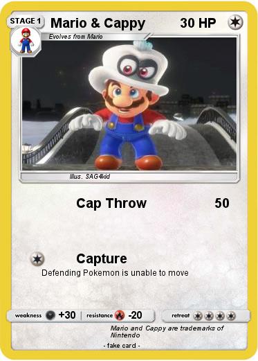 Pokemon Mario & Cappy