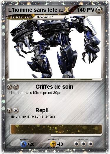 Pokemon L'homme sans tête