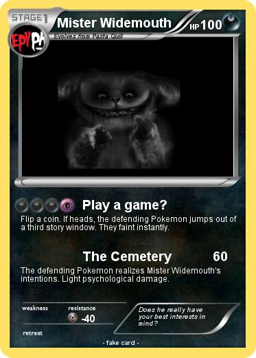 Pokemon Mister Widemouth