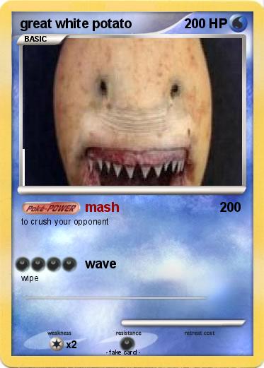 Pokemon great white potato