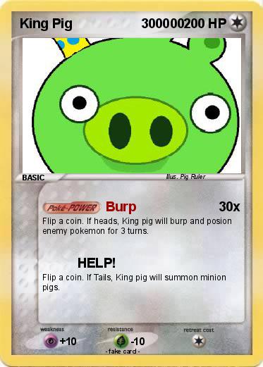 Pokemon King Pig                   300000