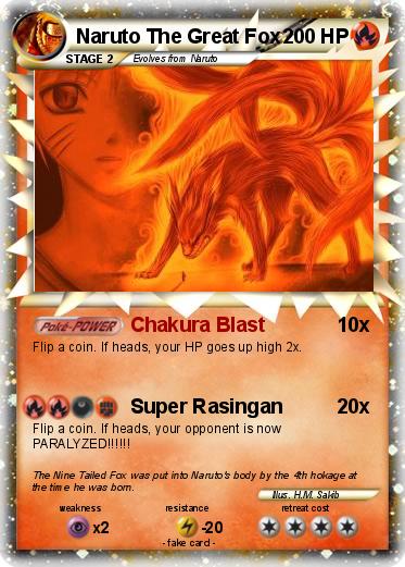 Pokemon Naruto The Great Fox