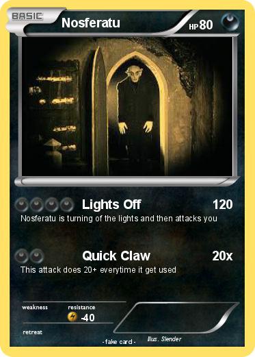 Pokemon Nosferatu
