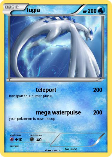 Pokemon lugia
