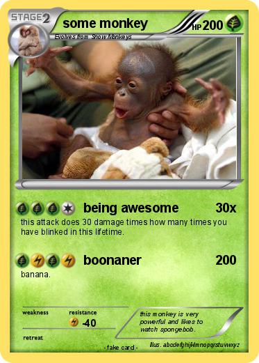 Pokemon some monkey