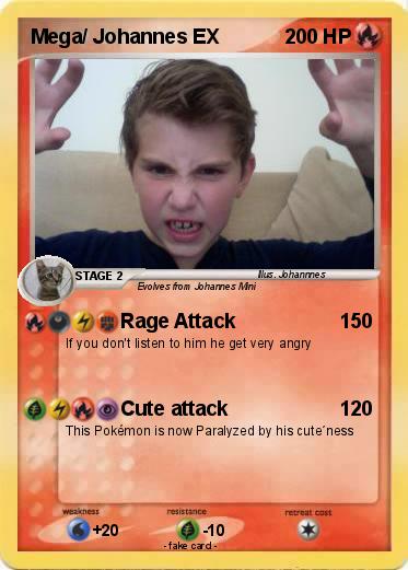 Pokemon Mega/ Johannes EX