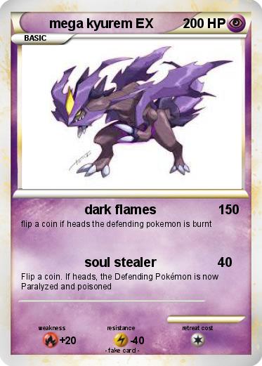Pokemon mega kyurem EX