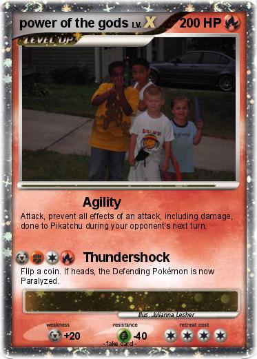 Pokemon power of the gods