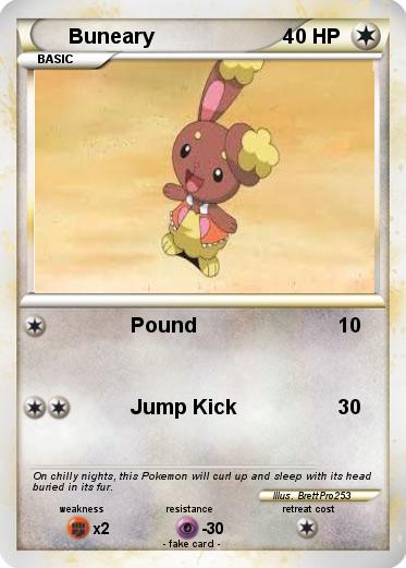 Pokemon Buneary