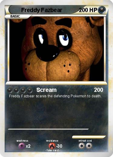 Pokemon Freddy Fazbear