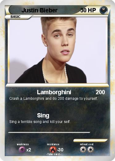 Pokemon Justin Bieber