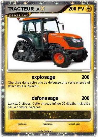 Pokemon TRACTEUR