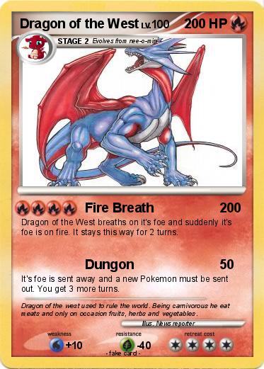 Pokemon Dragon of the West