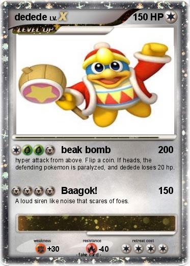 Pokemon dedede