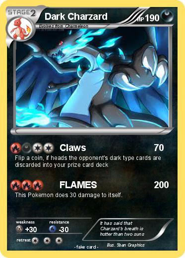 Pokemon Dark Charzard