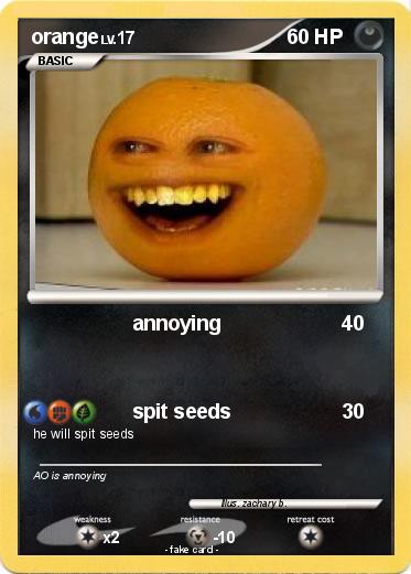 Pokemon orange