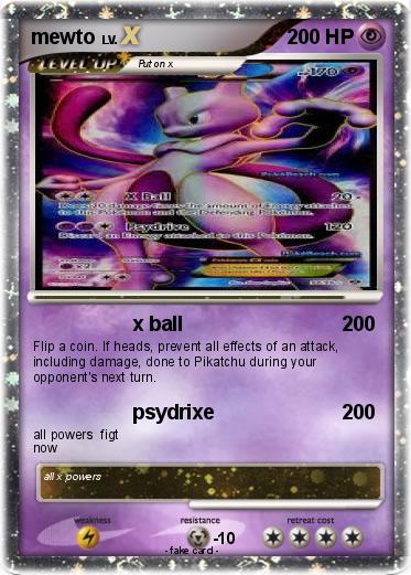 Pokemon mewto