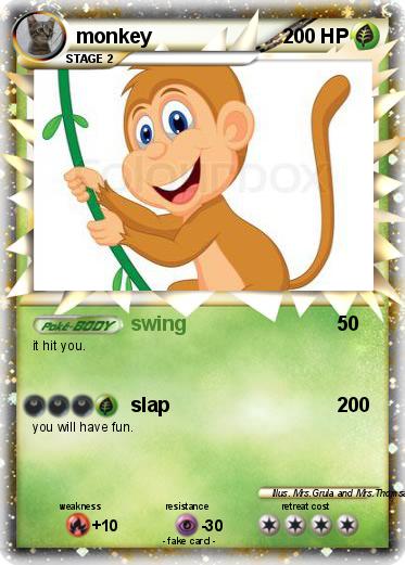 Pokemon monkey