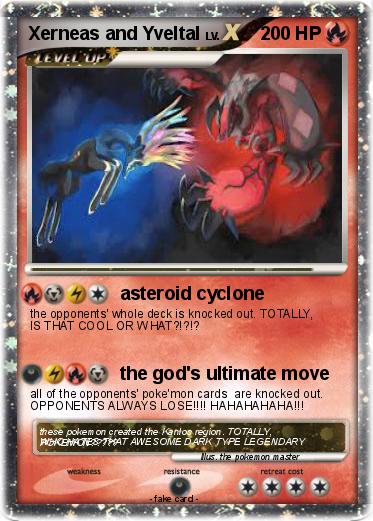 Pokemon Xerneas and Yveltal