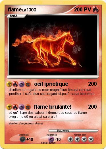 Pokemon flame