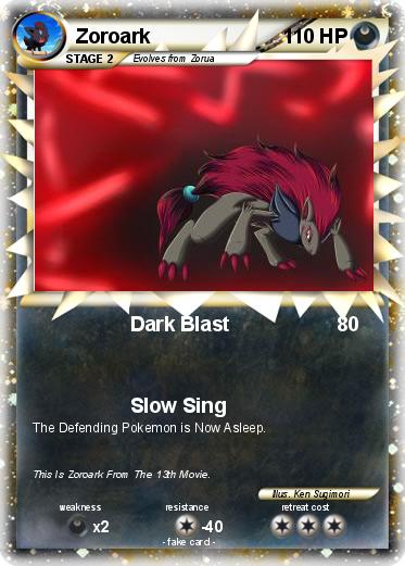 Pokemon Zoroark