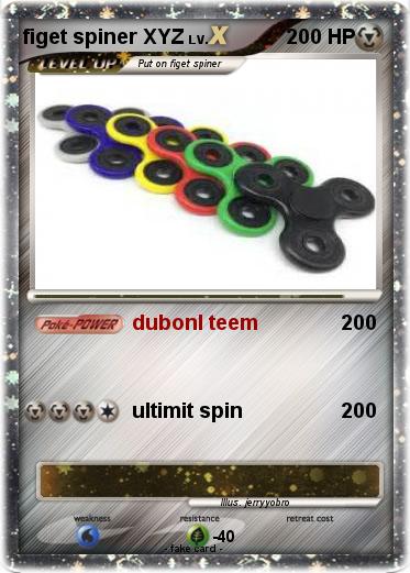 Pokemon figet spiner XYZ