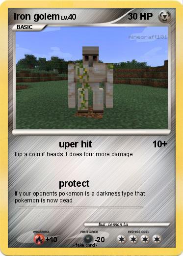 Pokemon iron golem