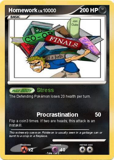 Pokemon Homework