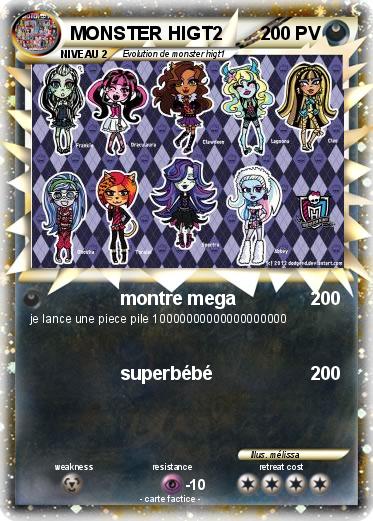 Pokemon MONSTER HIGT2