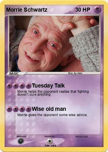 Pokemon Morrie Schwartz