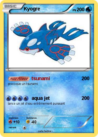 Pokemon Kyogre