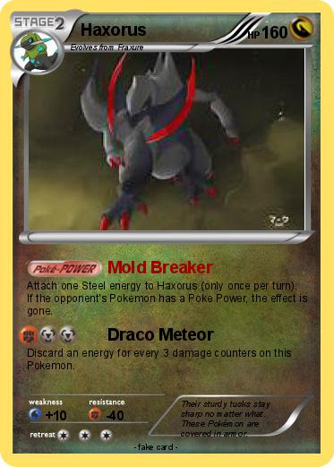 Pokemon Haxorus