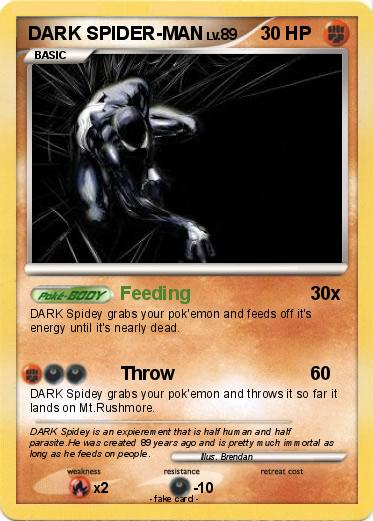 Pokemon DARK SPIDER-MAN
