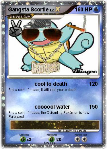 Pokemon Gangsta Scortle