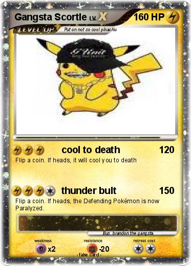 Pokemon Gangsta Scortle