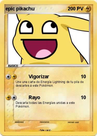 Pokemon epic pikachu