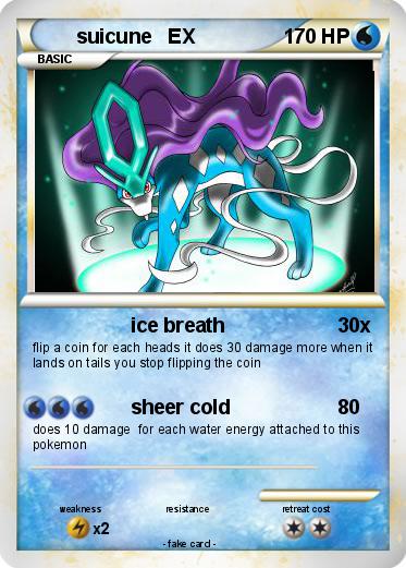 Pokemon suicune   EX