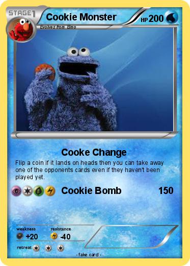 Pokemon Cookie Monster