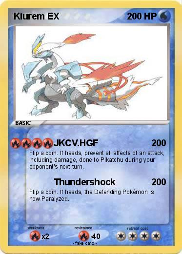 Pokemon Kiurem EX