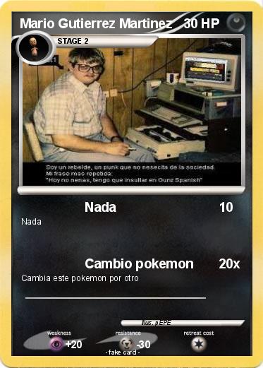 Pokemon Mario Gutierrez Martinez