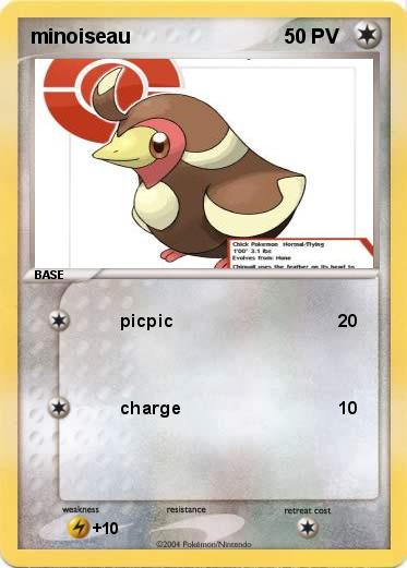 Pokemon minoiseau