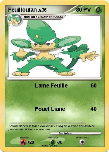 Pokemon Feuilloutan