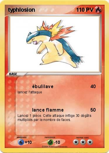 Pokemon typhlosion