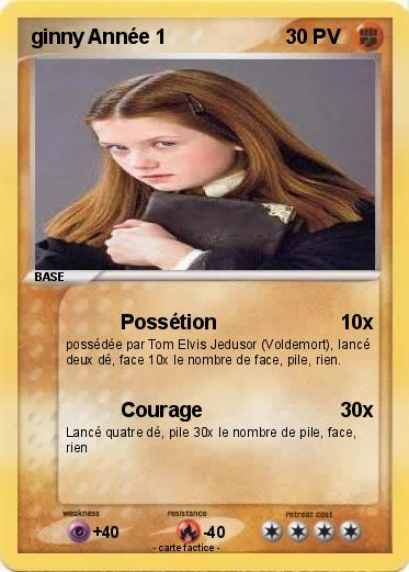 Pokemon ginny Année 1