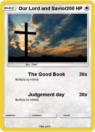 Pokemon Our Lord and Savior