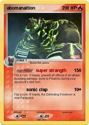 Pokemon abomanaition