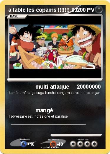 Pokemon a table les copains !!!!!!! 93